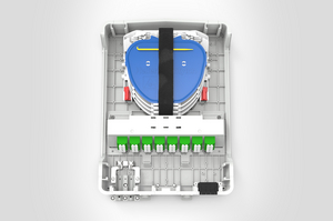 MDU-S3-64 with 16 LC APC Quad Adaptors and 4 SE IR MKII Splice Trays.