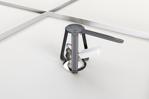 3. Instale el downlight.