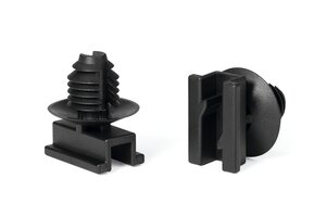 ConnectorClip with FirTree for round holes, for a connector with a PAE slot.