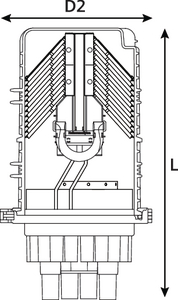 UFC IR B-Length Double Stack Closure.