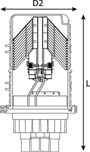 UFC IR B-Length Double Stack Closure.