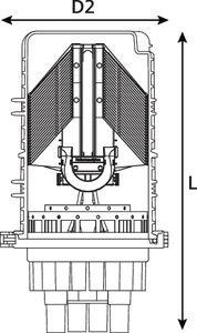 UFC IR B-Length Double Stack Closure.