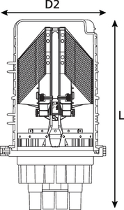 UFC IR B-Length Double Stack Closure.