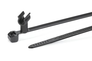 T50SOS-AS cable tie, with pipe clip, rotatable.