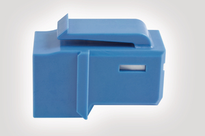 Category 5e UTP Jack in Blue