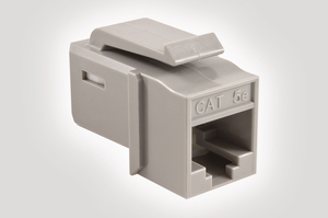 Category 5e UTP Jack in Grey