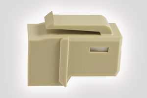 Category 5e UTP Jack in Ivory