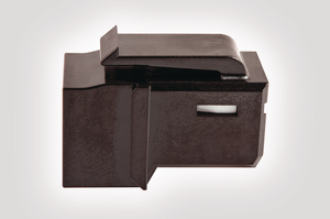 Category 6 UTP Jack in Brown