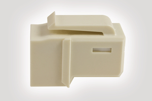 Category 6 UTP Jack in Office White