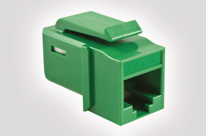 Category 6 UTP Jack in Green