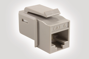 Category 6 UTP Jack in Grey