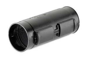 Split repair sleeve RM repairs damage to unoccupied pipes or pipes covered with cables.