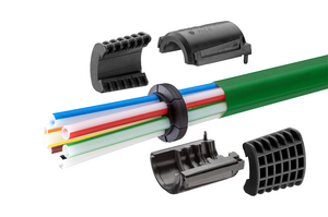 speedpipe bundles ground SRV-G tc with EZA-t for direct burying.