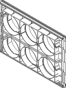 Ducting terminal panels EP