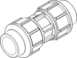 Double clamp fittings DKF