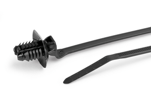 2-piece Fixing tie with oval hole.