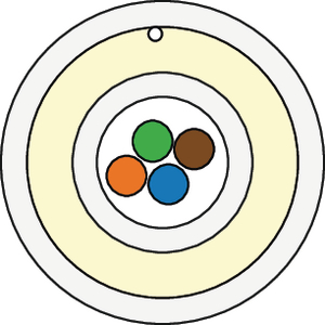 4 Fibre Corridor Cable.