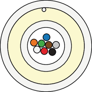 8 Fibre Corridor Cable.