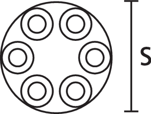 Täysin kutistettuna.