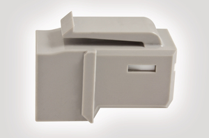 Category 6A UTP Jack in Grey