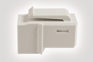 Category 6A UTP Jack in White