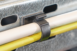 MAGRA-Series magnetic mounts with clips – reusable, removable, and no drilling required.