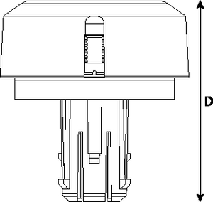 Round Through-the-Wall Manager.