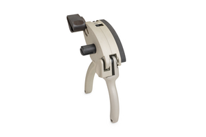 Heavy duty application tool HDT16 for stainless steel cable ties.