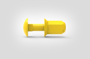 Plastic Barbed Rivet Set