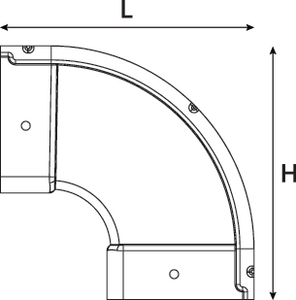 Vertical Outside Elbow.