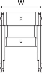 Vertical Outside Elbow.