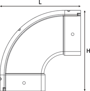 Vertical Outside Elbow.