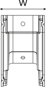 Vertical Outside Elbow.
