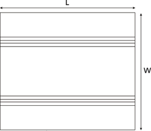 Solid Straight Duct Length.
