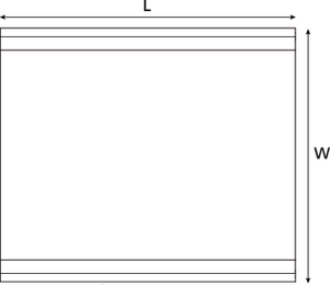 Solid Straight Duct Length.