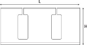 Slotted Straight Duct Length.