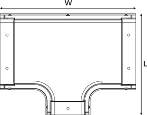 Vertical Reducer T-Junction.