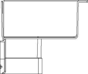 Vertical Reducer T-Junction.