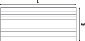Slotted Straight Duct Length.