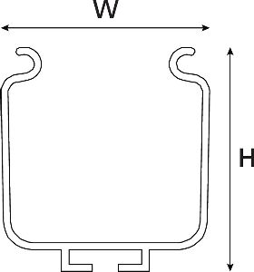 Slotted Straight Duct Length.