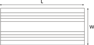 Slotted Straight Duct Length.