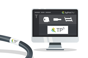 TagPrint Pro 5 - New Label Design Wizard.
