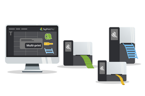 TagPrint Pro 5 - Multi-Printer Manager: send multiple print jobs to different printers.