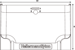 CEP 101 Clip-on Adaptor (front view)