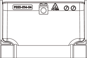 CEP Flat Capping Adaptor (back view)