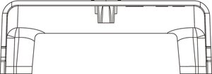 CEP Flat Capping Adaptor (top view)