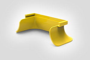 Side view of Trumpet for Outlet Opening