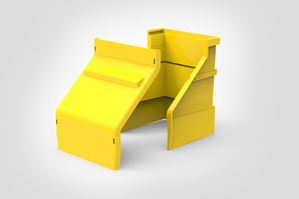 100mm Duct Adaptor with Cover.