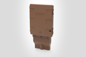 Customer Wall Box with optional cable entry cover.