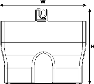 Customer Wall Box Cable Entry Cover.